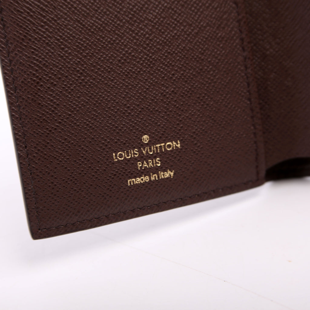 Normandy Compact Wallet Damier Ebene Pink