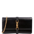 Gucci 652681 Jackie 1961 Chain Wallet Black