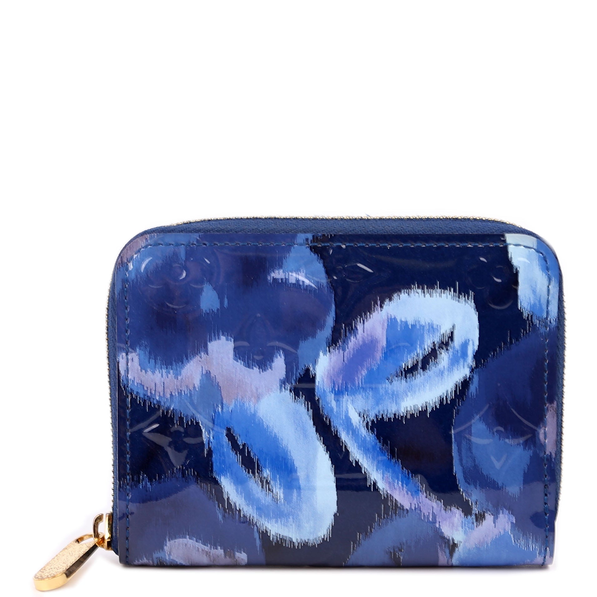 Zippy Coin Purse Ikat Vernis