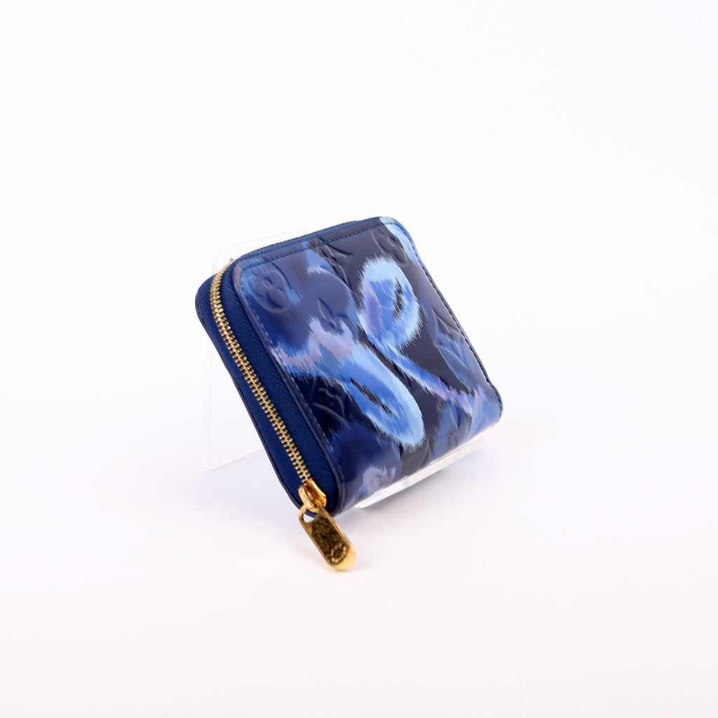Zippy Coin Purse Ikat Vernis