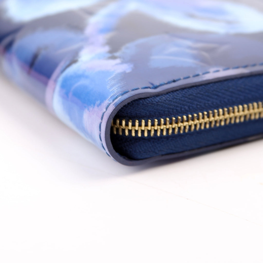 Zippy Coin Purse Ikat Vernis