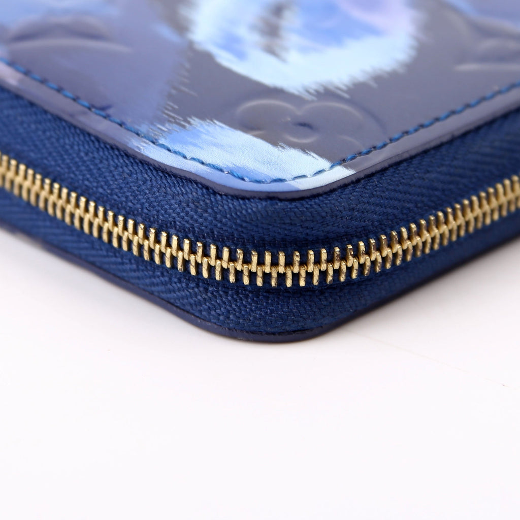 Zippy Coin Purse Ikat Vernis