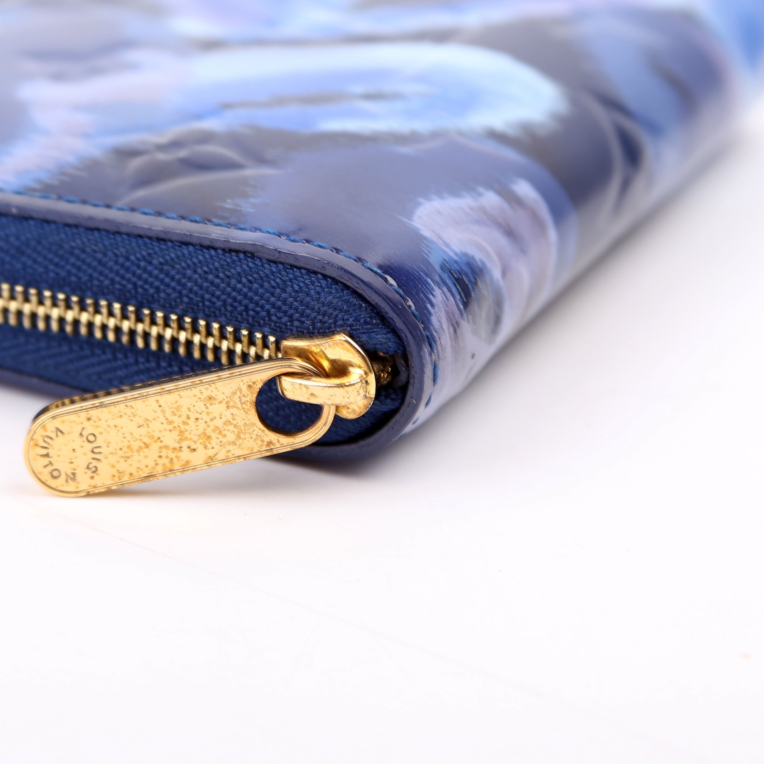 Zippy Coin Purse Ikat Vernis