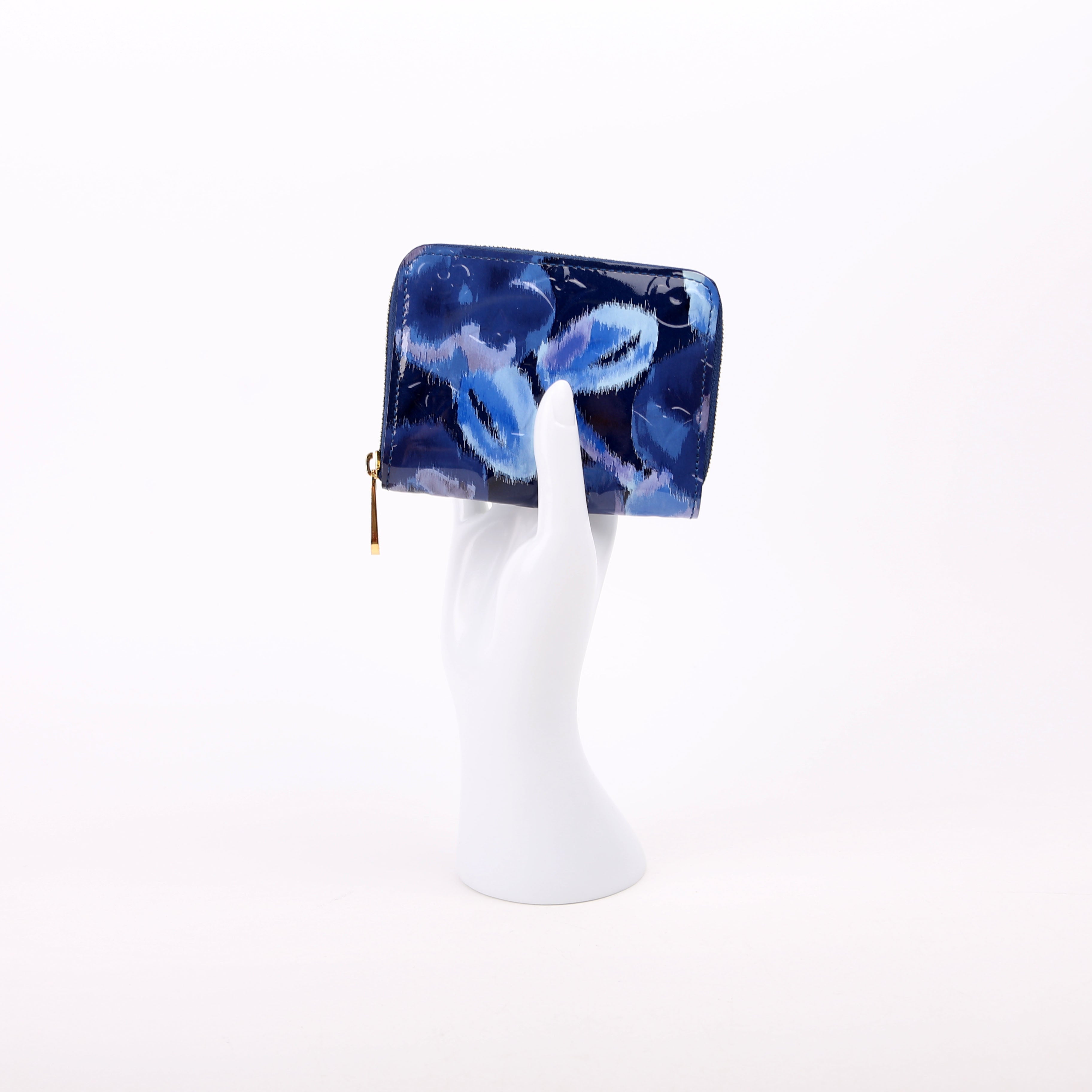 Zippy Coin Purse Ikat Vernis