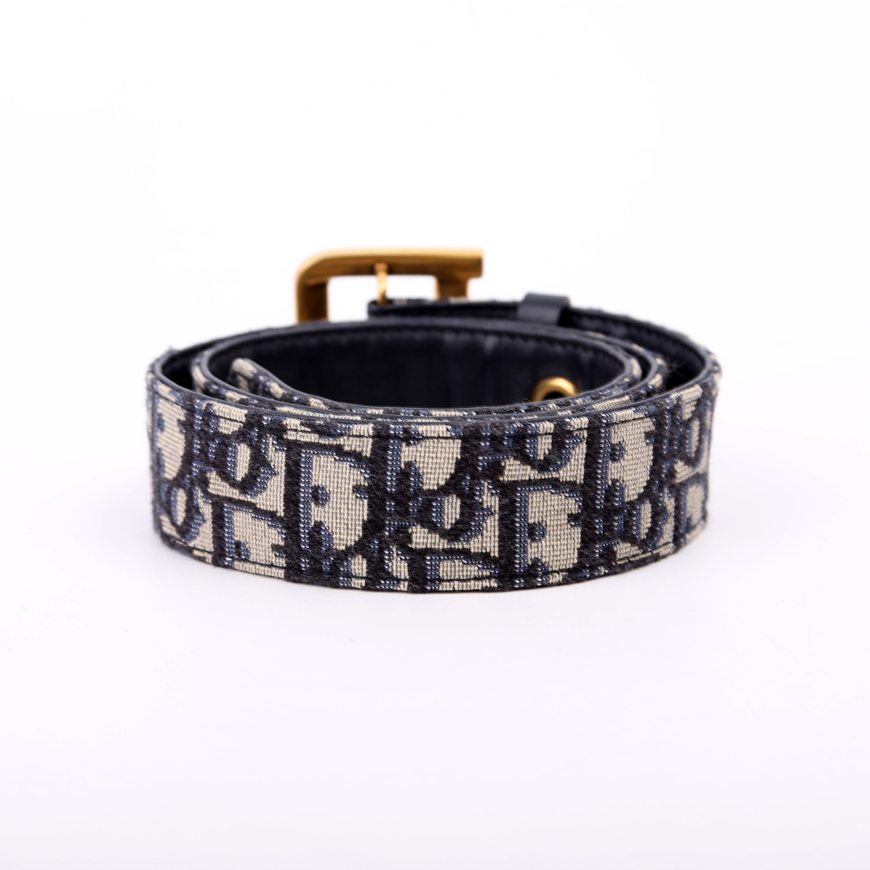 Dior Oblique Diorquake Belt Size 75
