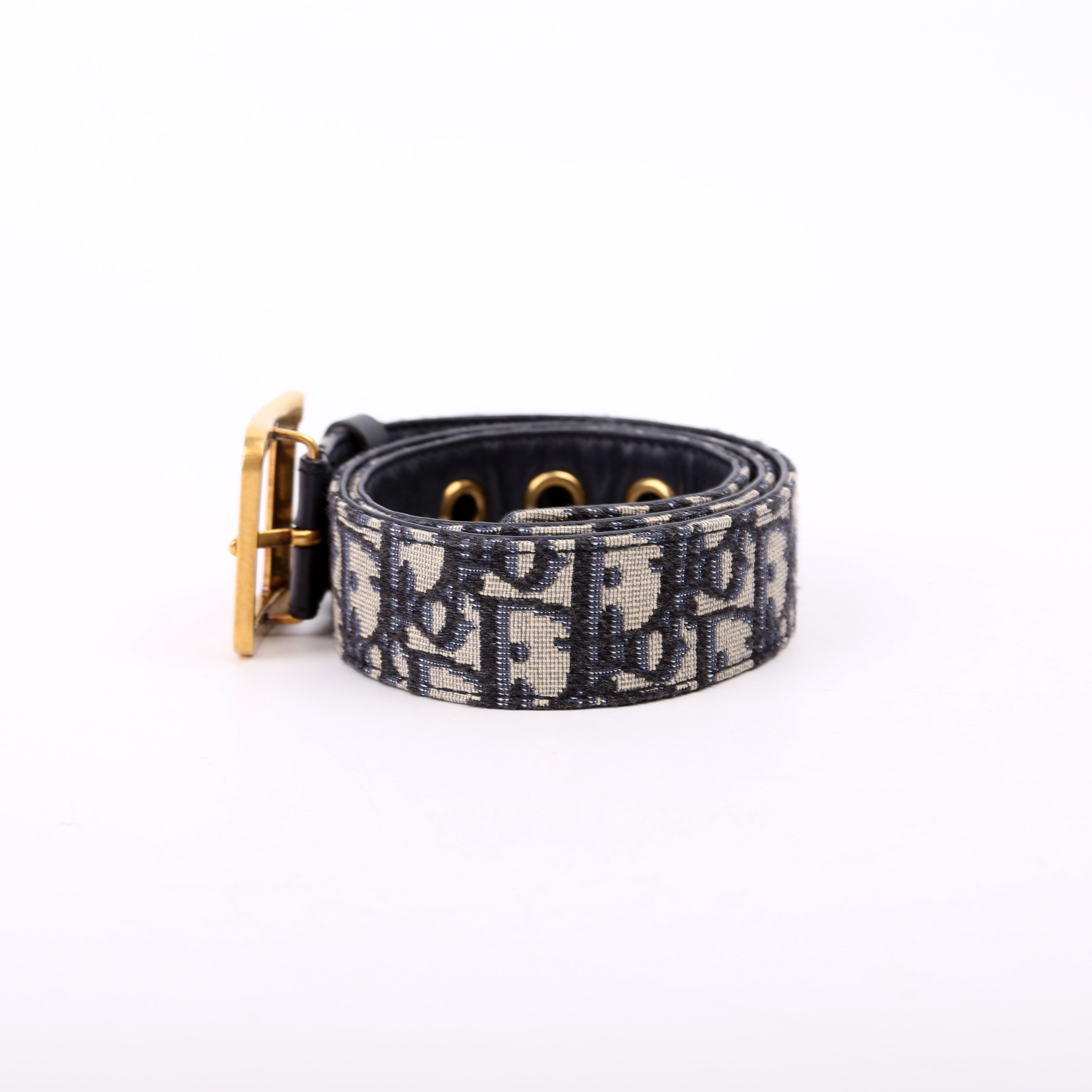 Dior Oblique Diorquake Belt Size 75