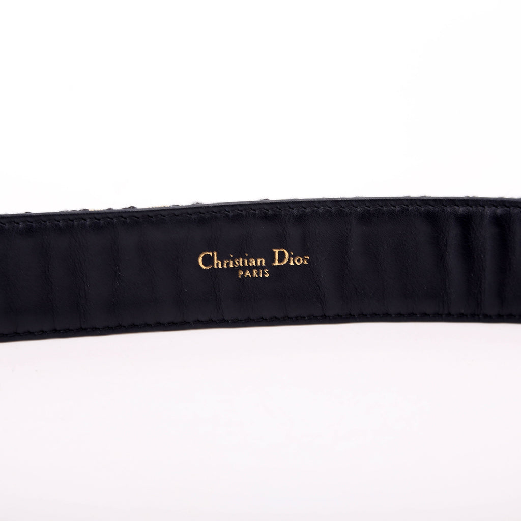 Dior Oblique Diorquake Belt Size 75