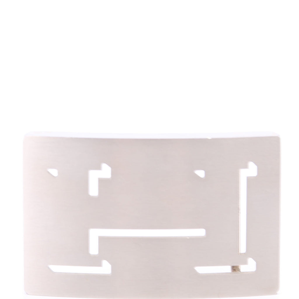 Lucky H Buckle Silver
