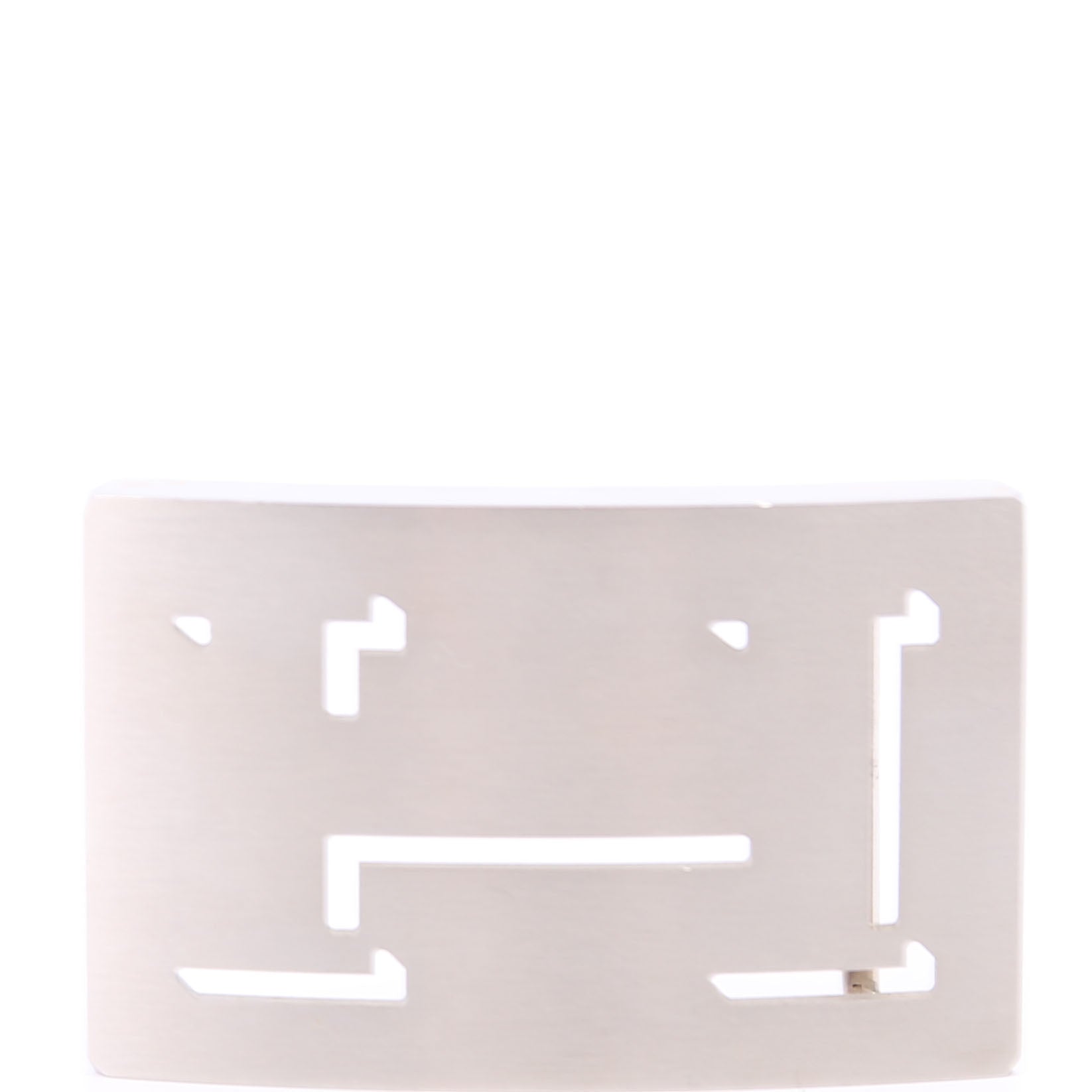 Lucky H Buckle Silver