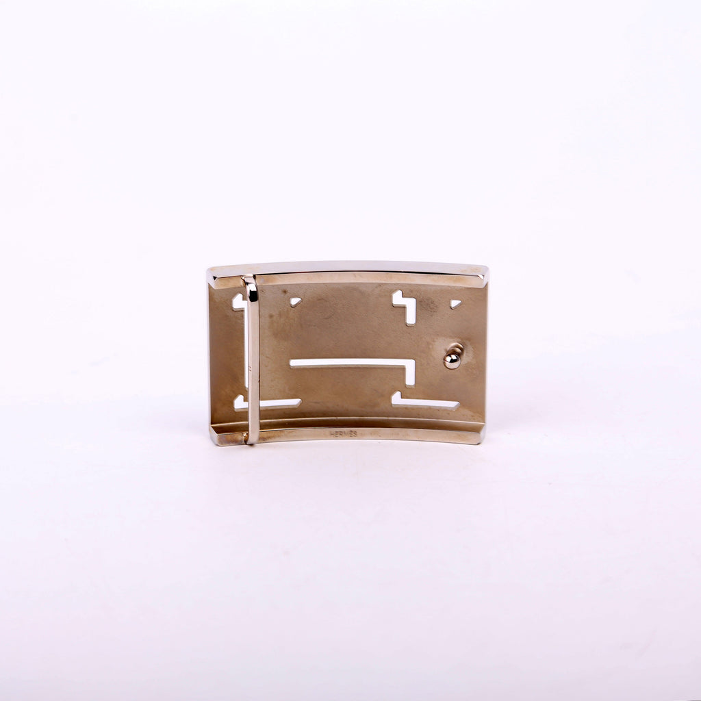 Lucky H Buckle Silver