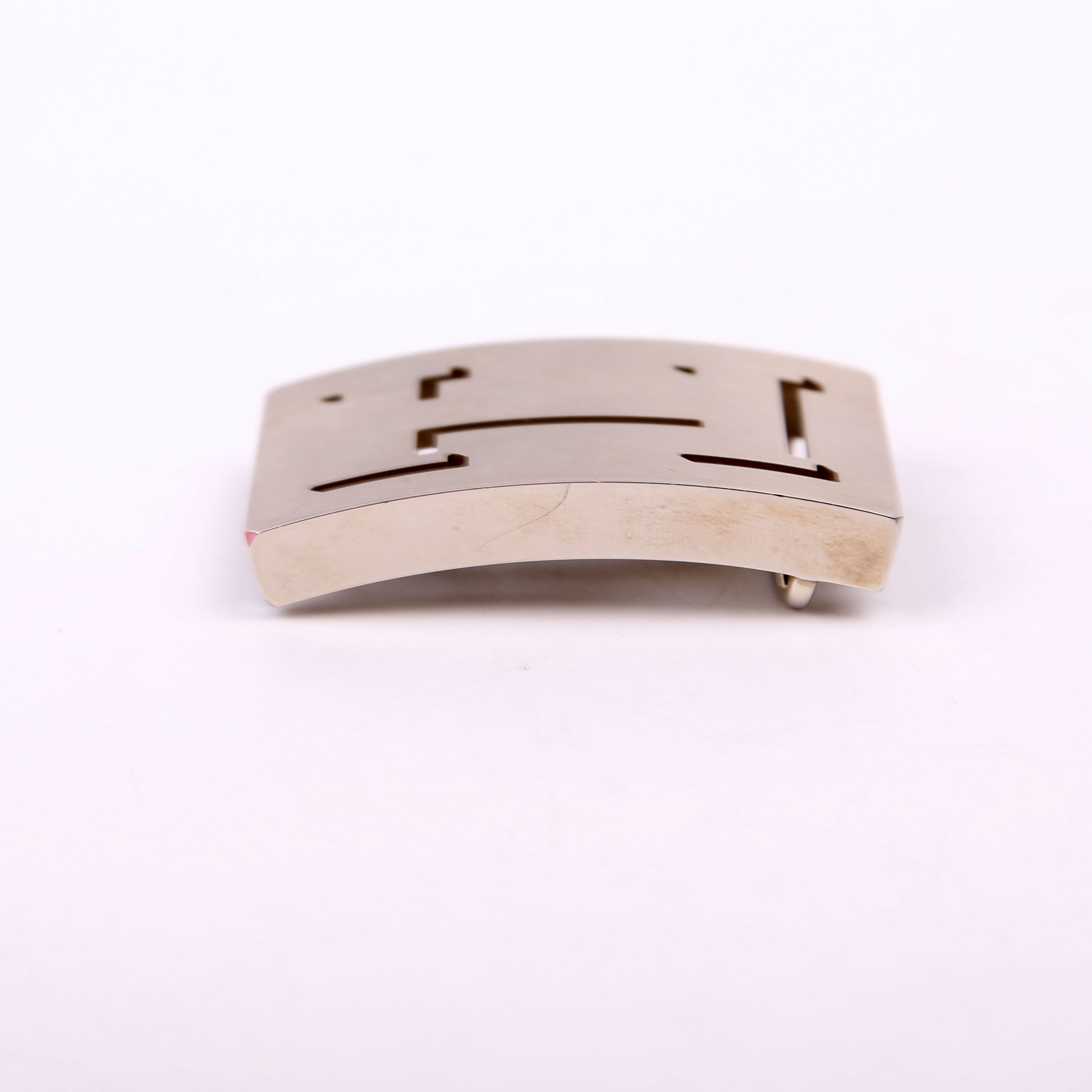 Lucky H Buckle Silver