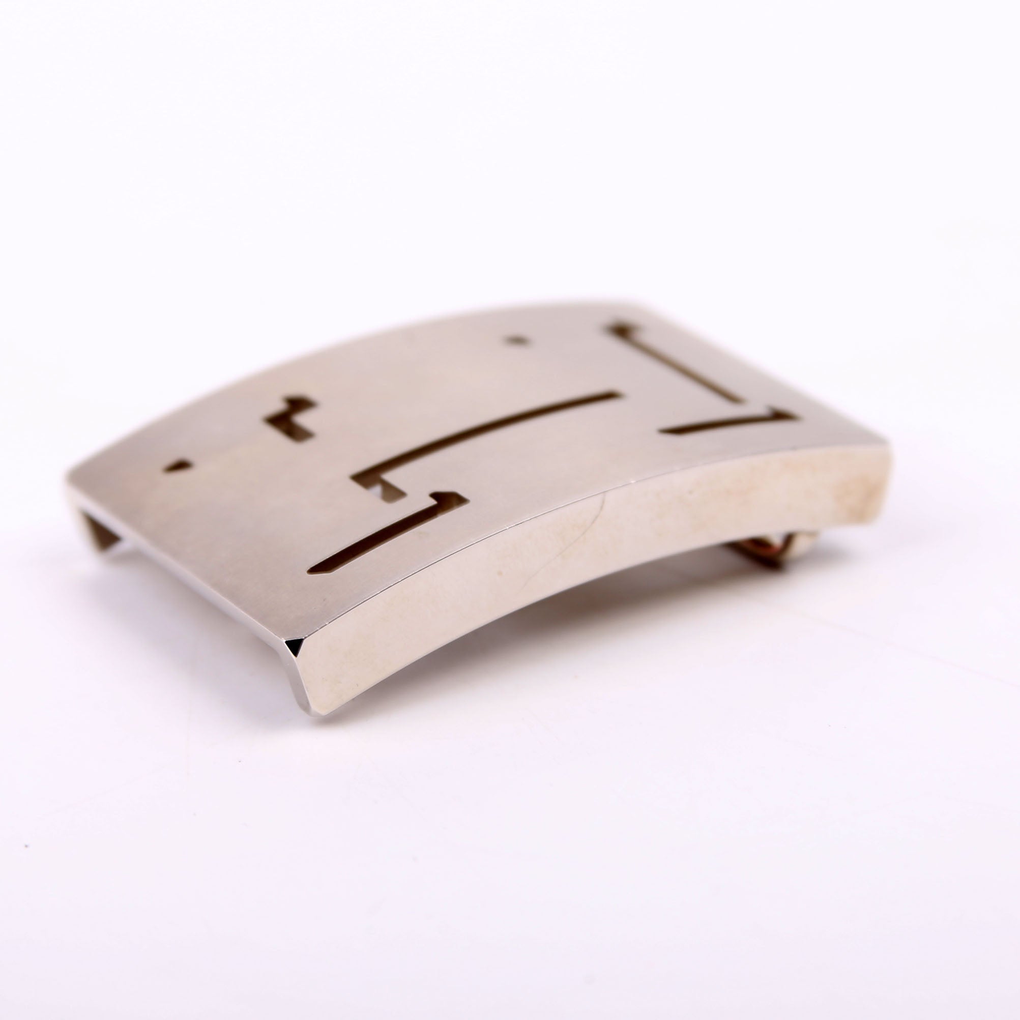 Lucky H Buckle Silver