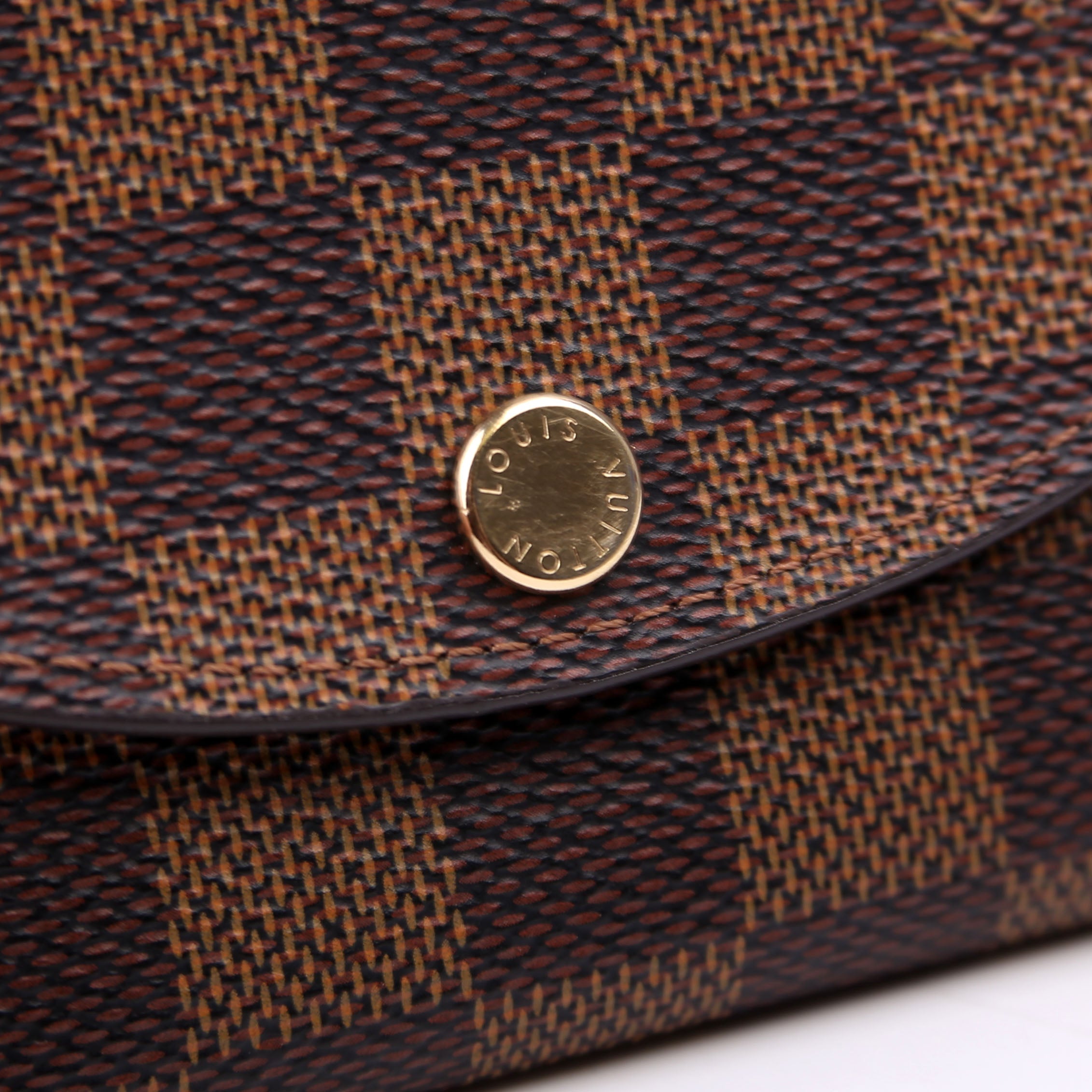 Rosalie Coin Purse Damier Ebene Pink