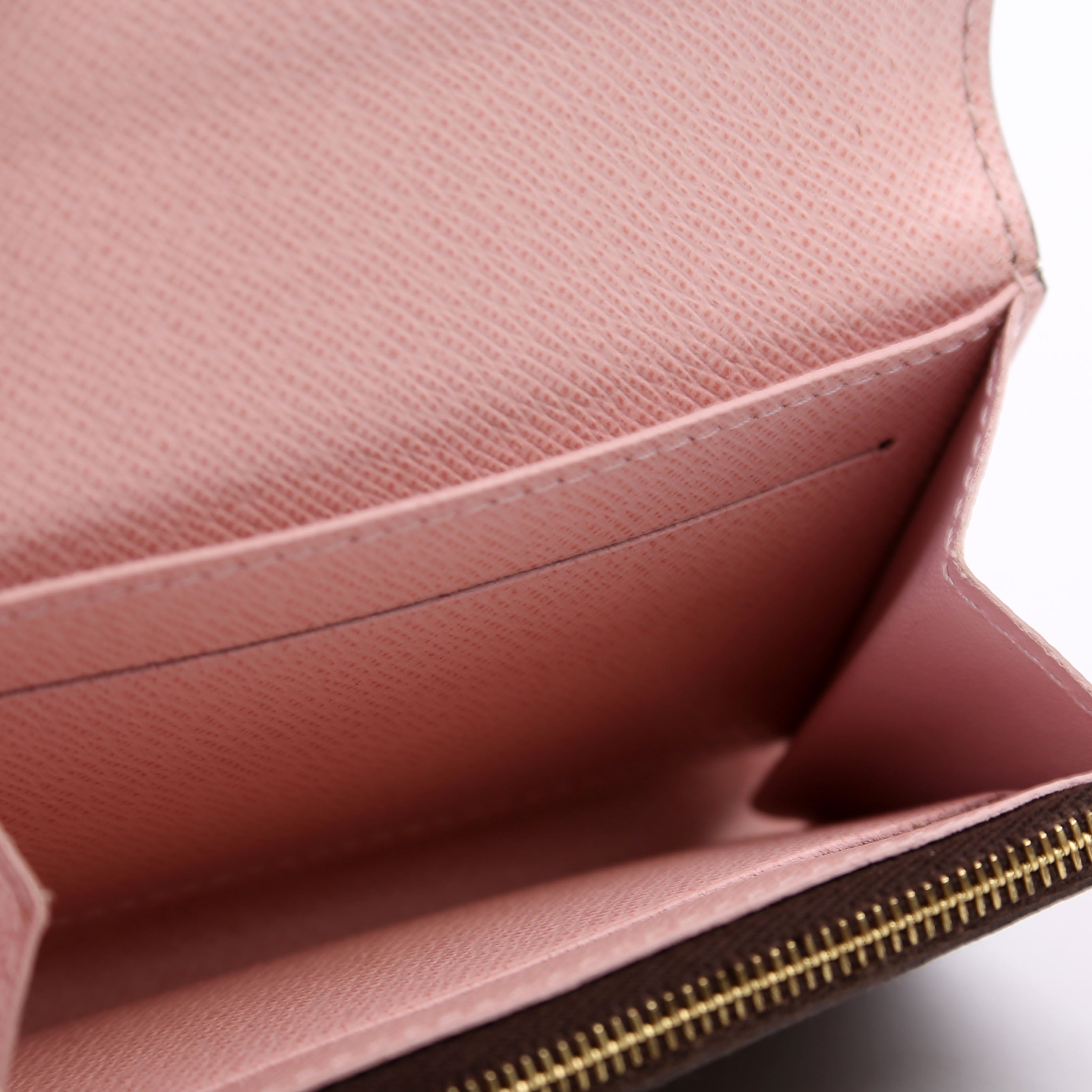Rosalie Coin Purse Damier Ebene Pink