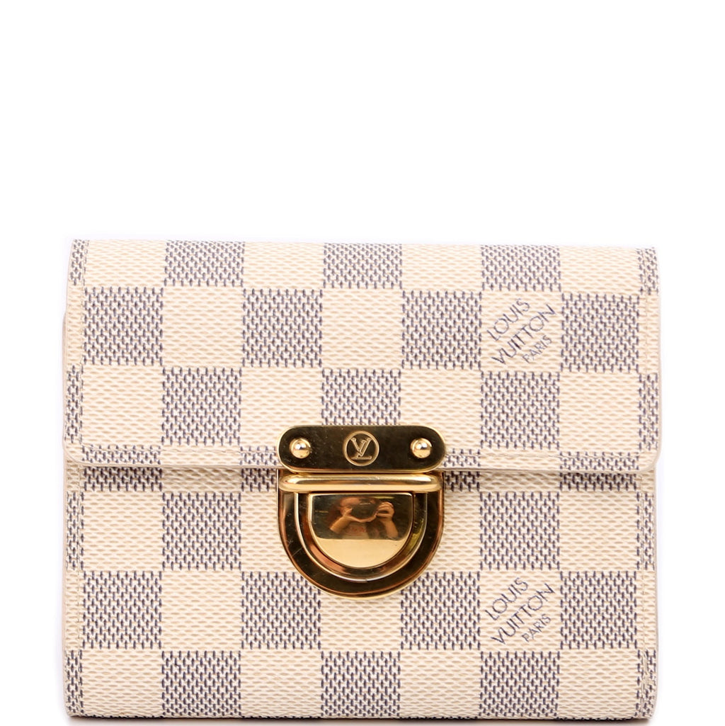 Koala Wallet Damier Azur