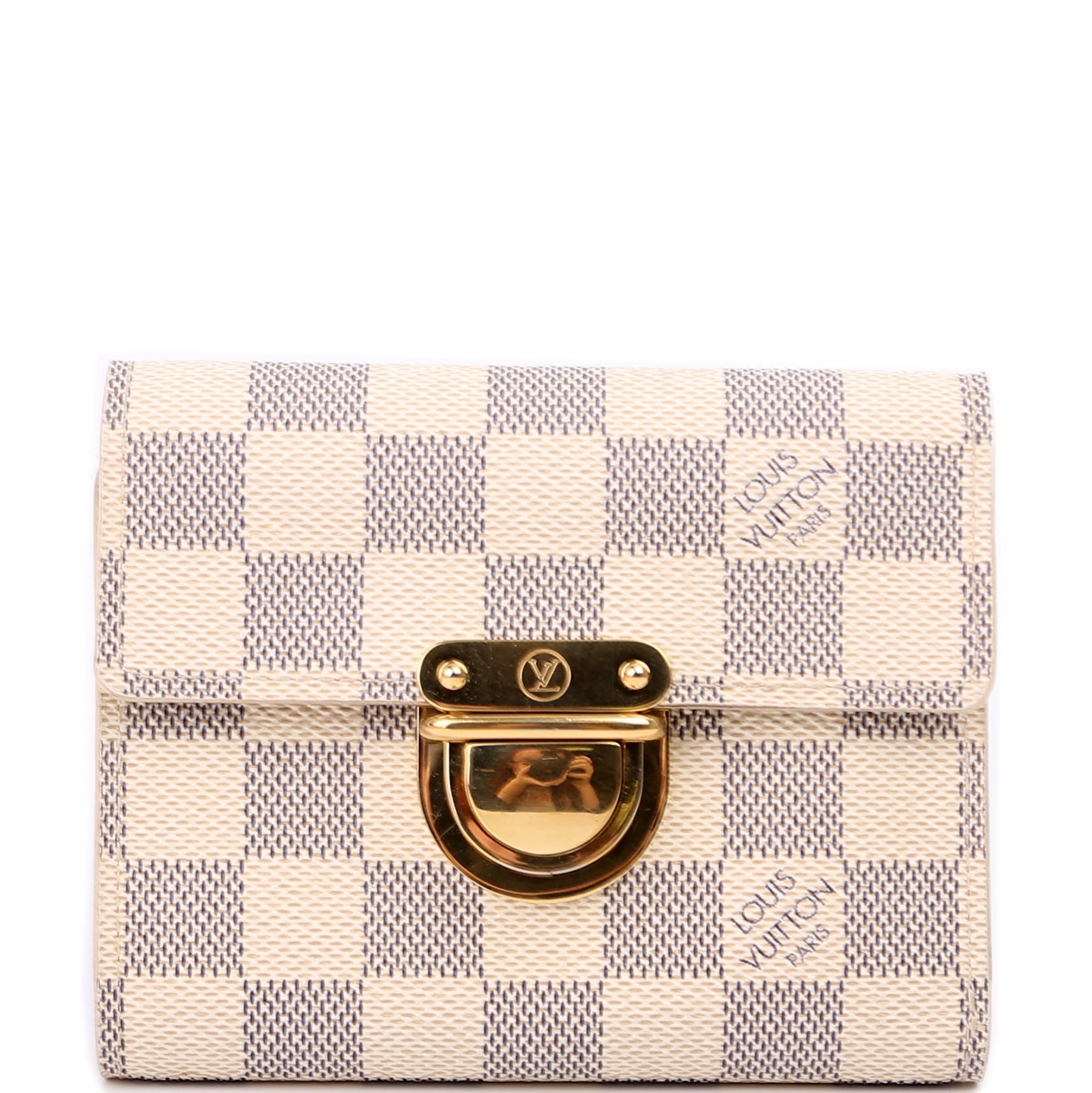 Koala Wallet Damier Azur