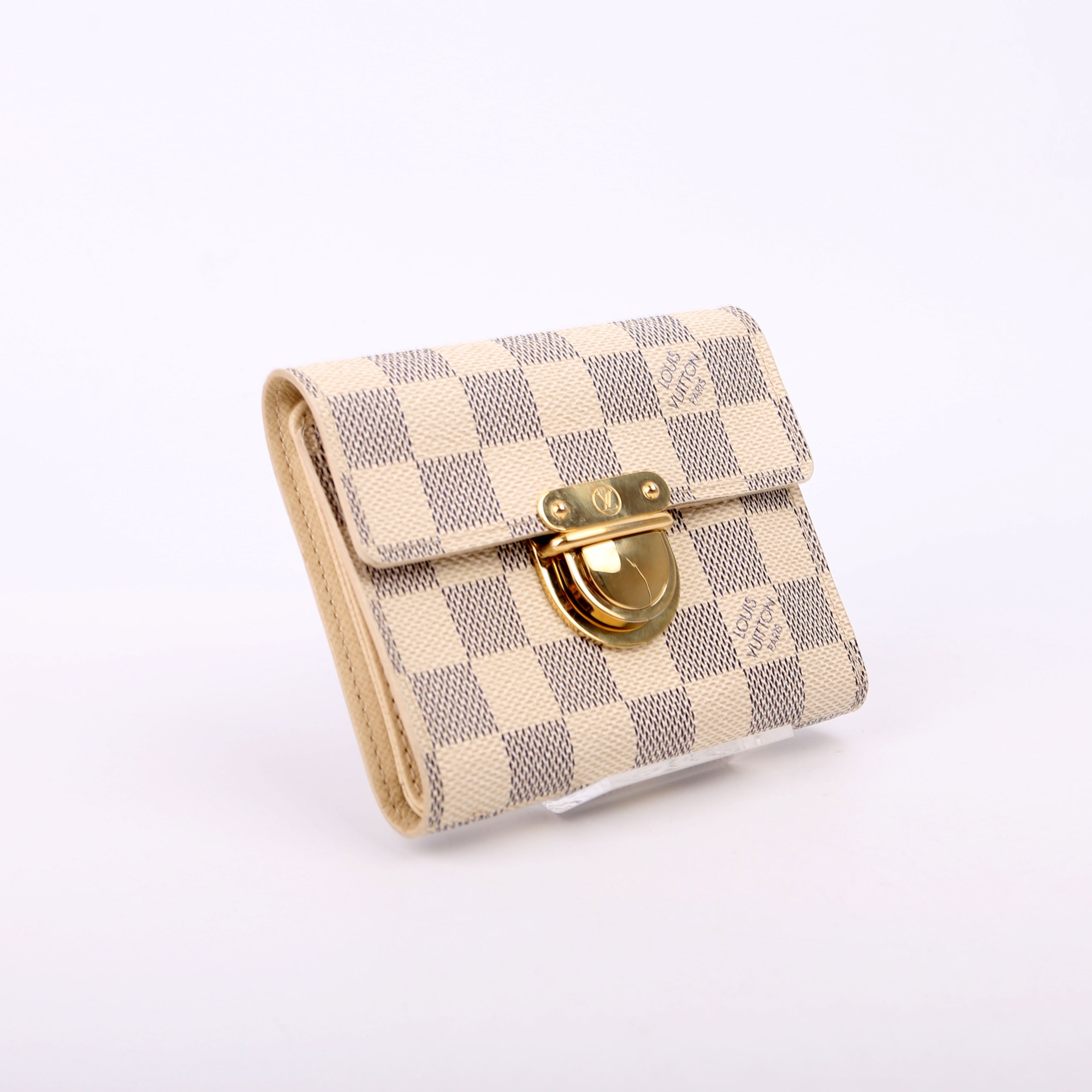Koala Wallet Damier Azur