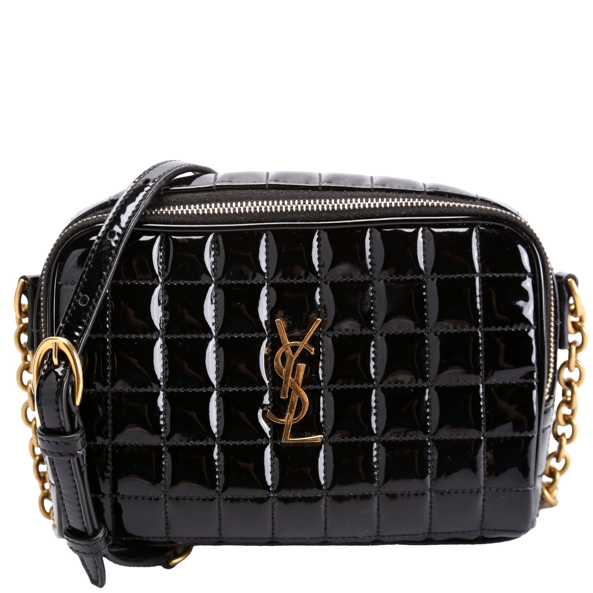 Cassandre Carre Camera Bag Patent 764809 Black