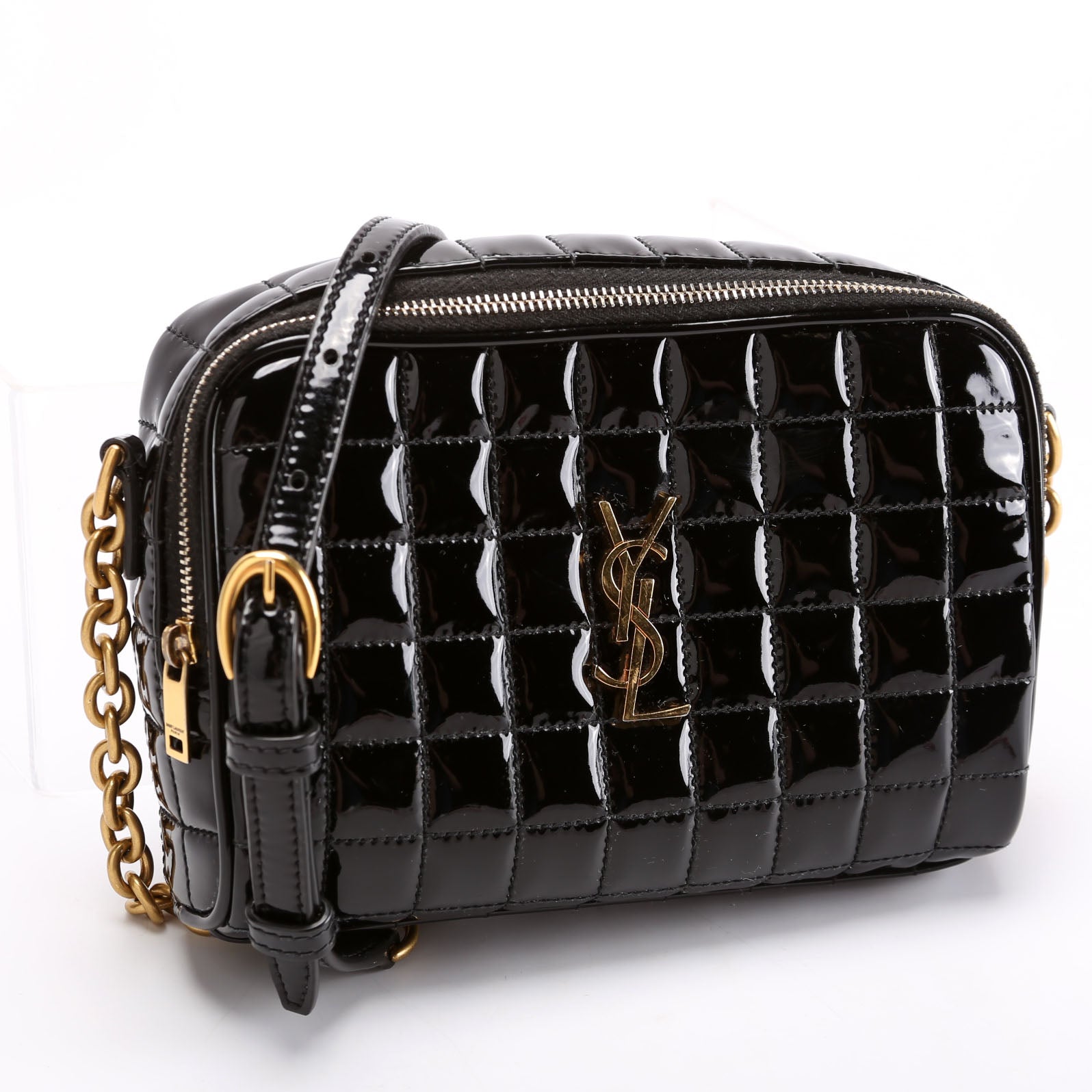 Cassandre Carre Camera Bag Patent 764809 Black