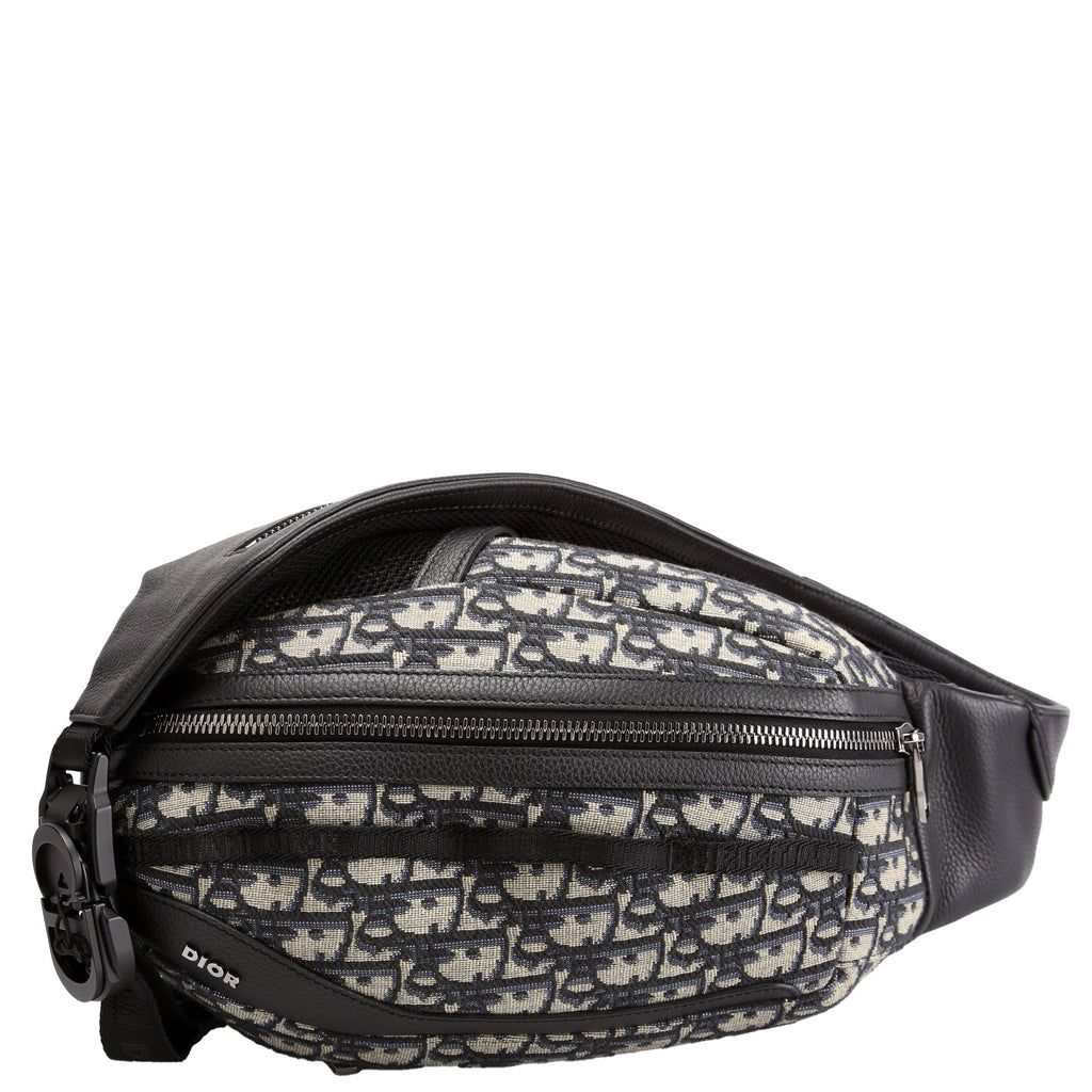 Scarab Bag Oblique Canvas Black/Beige