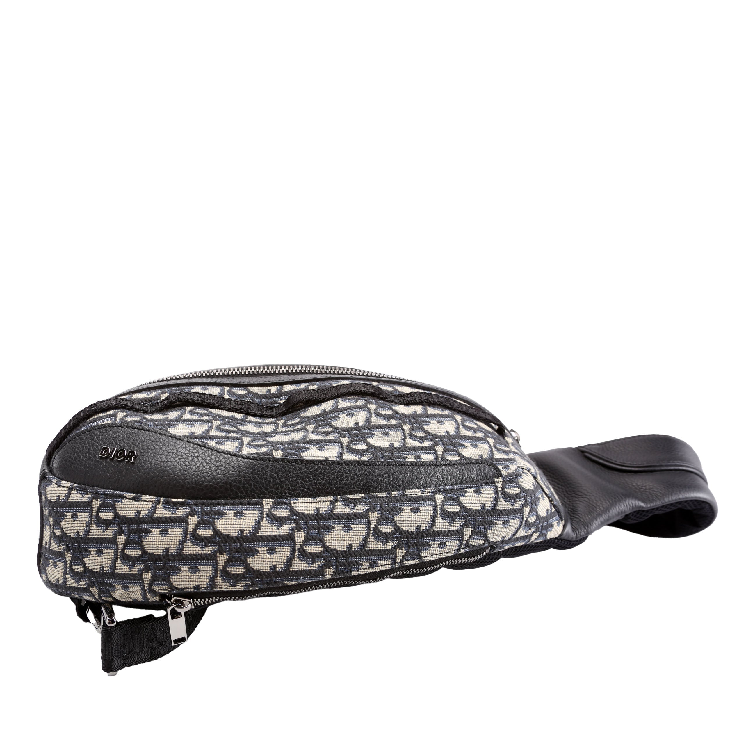 Scarab Bag Oblique Canvas Black/Beige