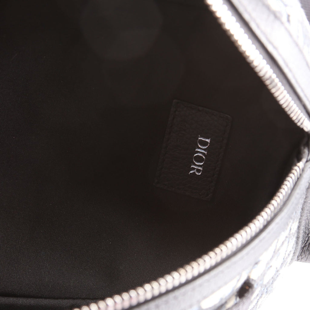 Scarab Bag Oblique Canvas Black/Beige