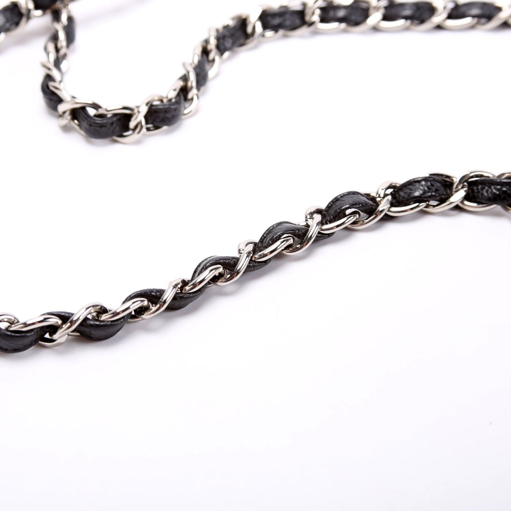 Classic Flap Jumbo Caviar Black/Silver