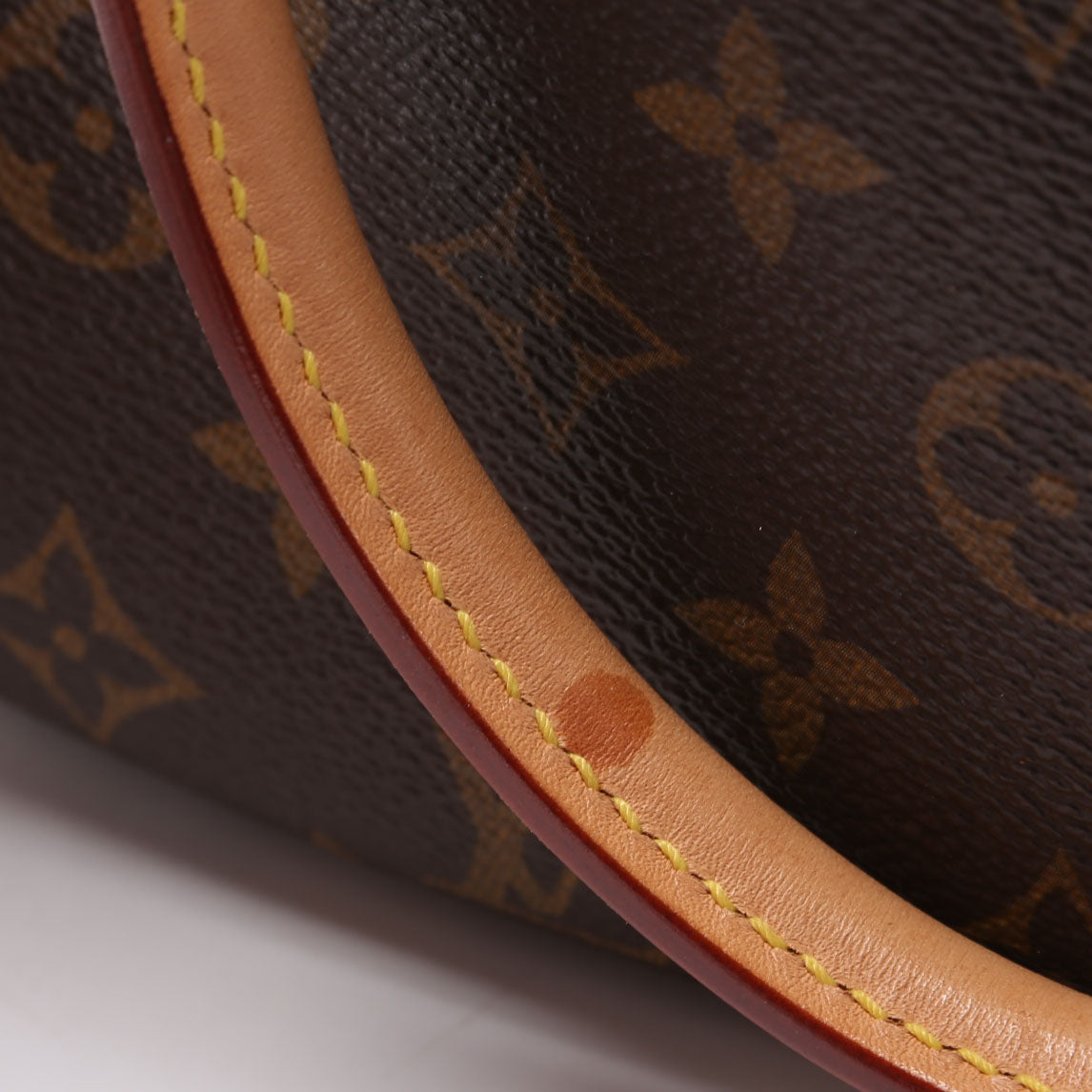 Pallas BB Monogram Brown/Red