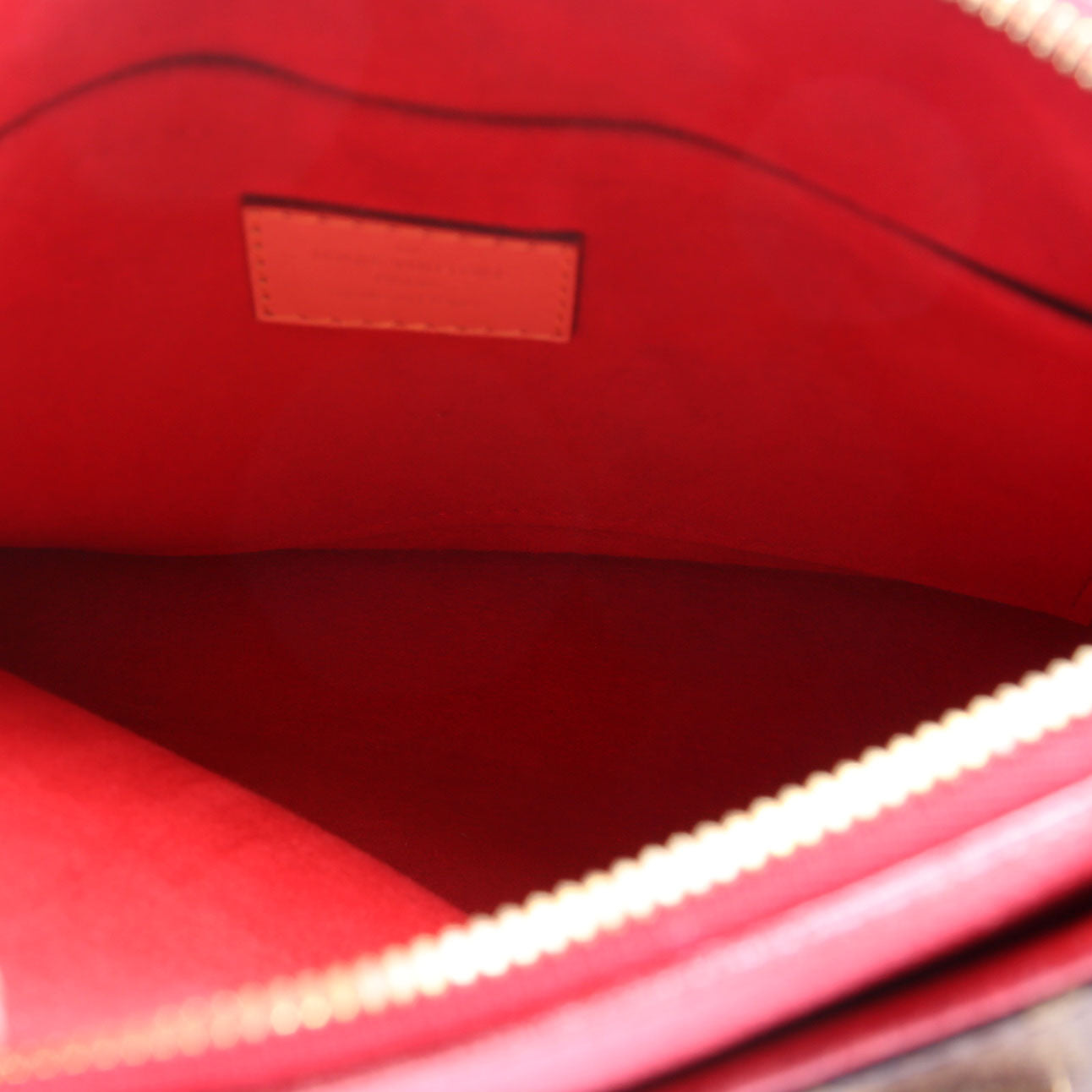 Pallas BB Monogram Brown/Red