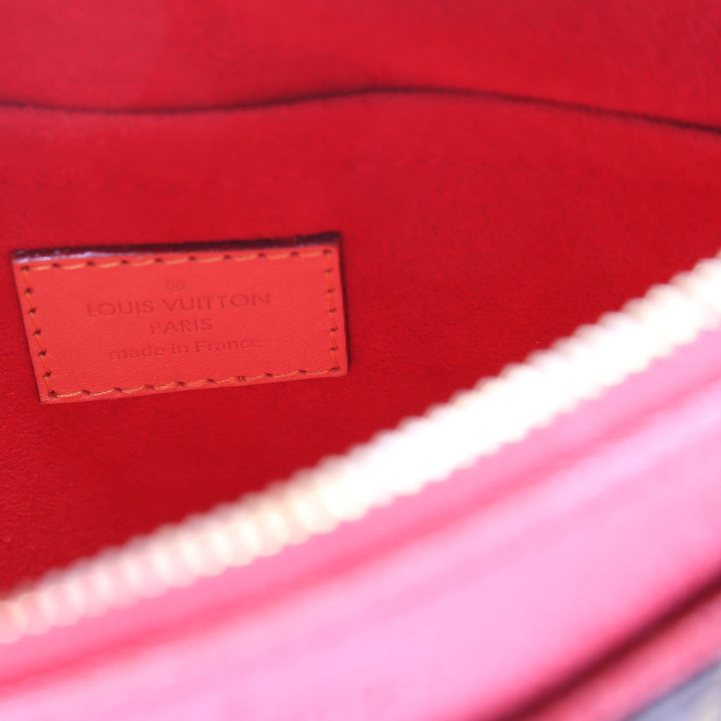 Pallas BB Monogram Brown/Red