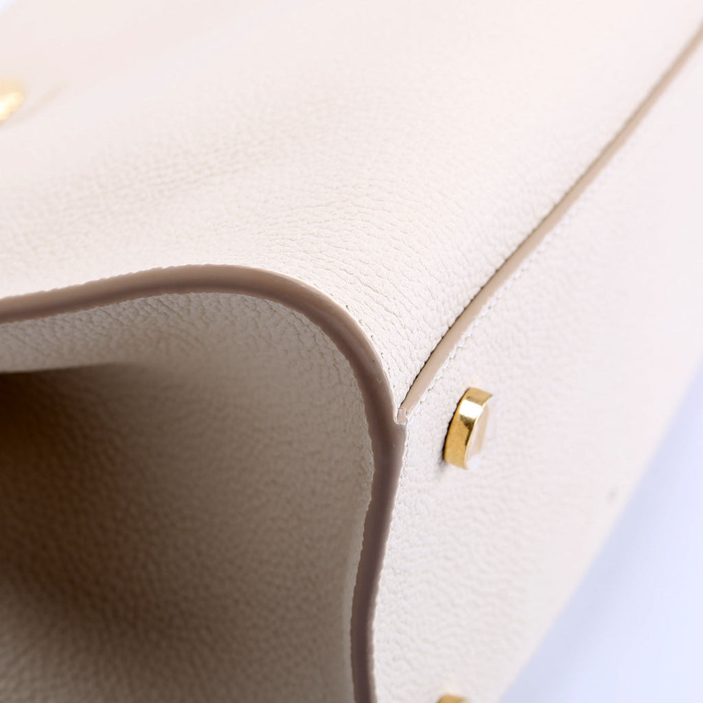 8111349 Cotswold Mini Top Handle Bag Calfskin Cream
