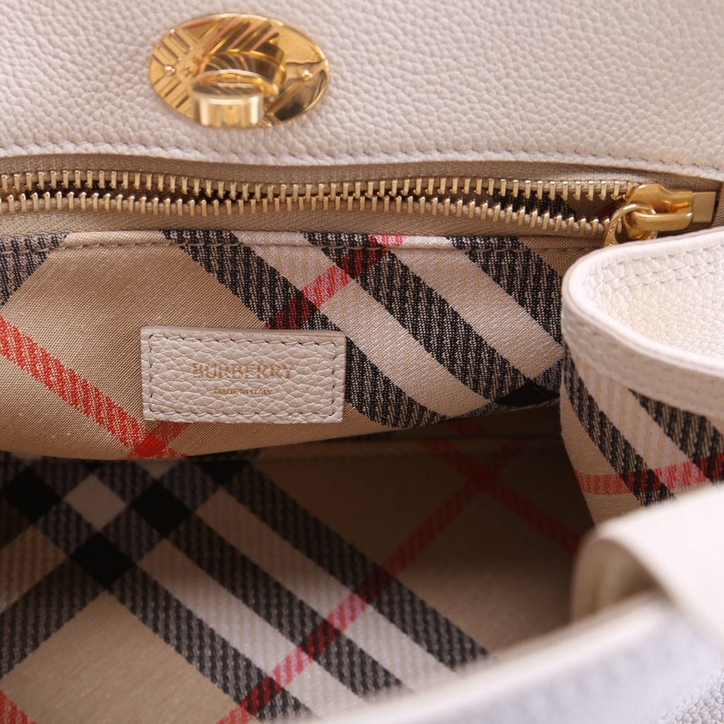 8111349 Cotswold Mini Top Handle Bag Calfskin Cream