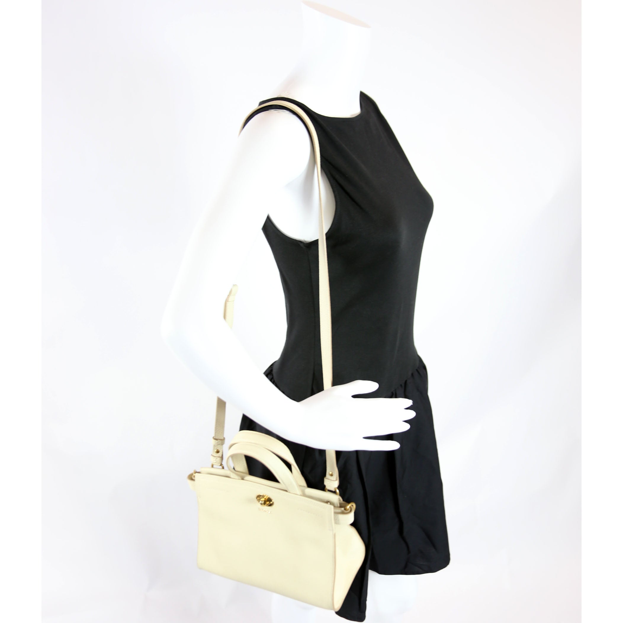 8111349 Cotswold Mini Top Handle Bag Calfskin Cream
