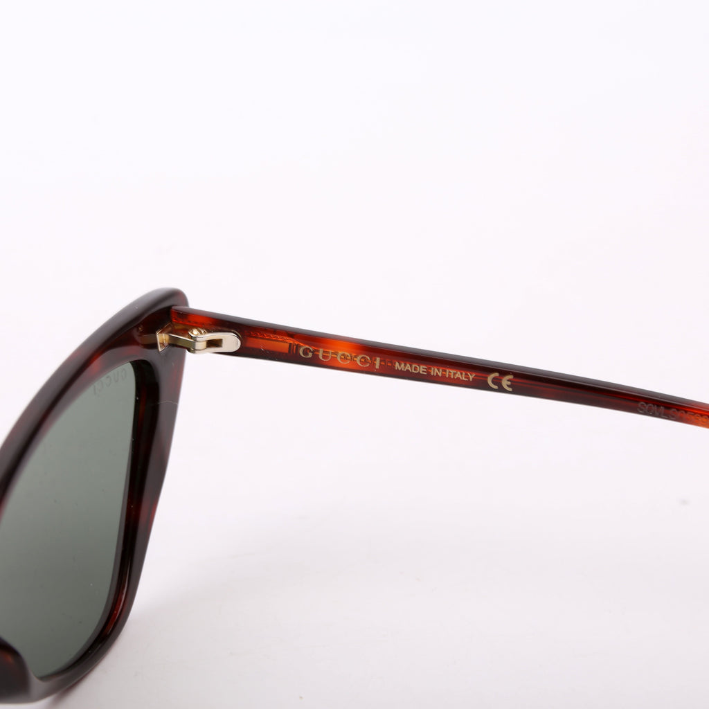 Gucci GG0708S Cat Eye Sunglasses Brown