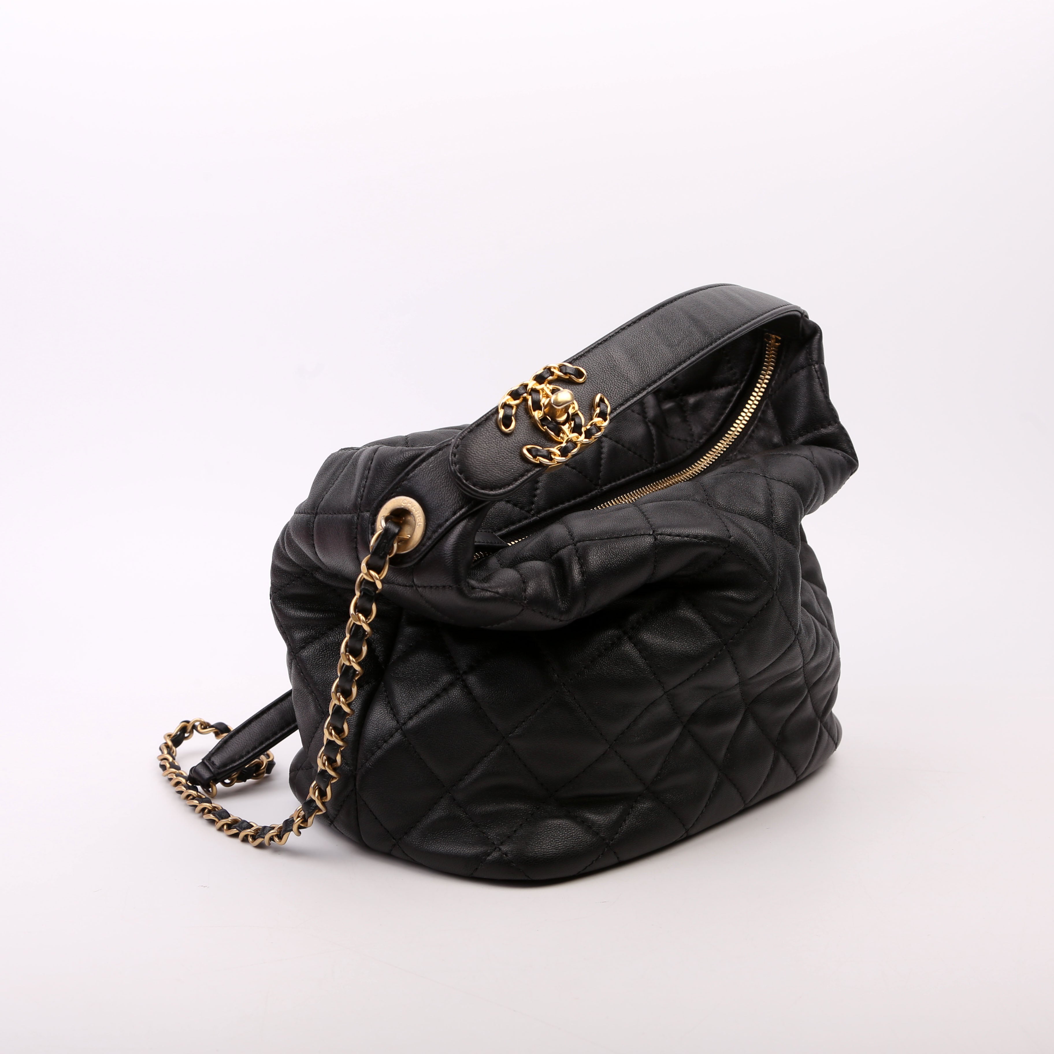 Perfect Meeting Hobo Lambskin 29M Black