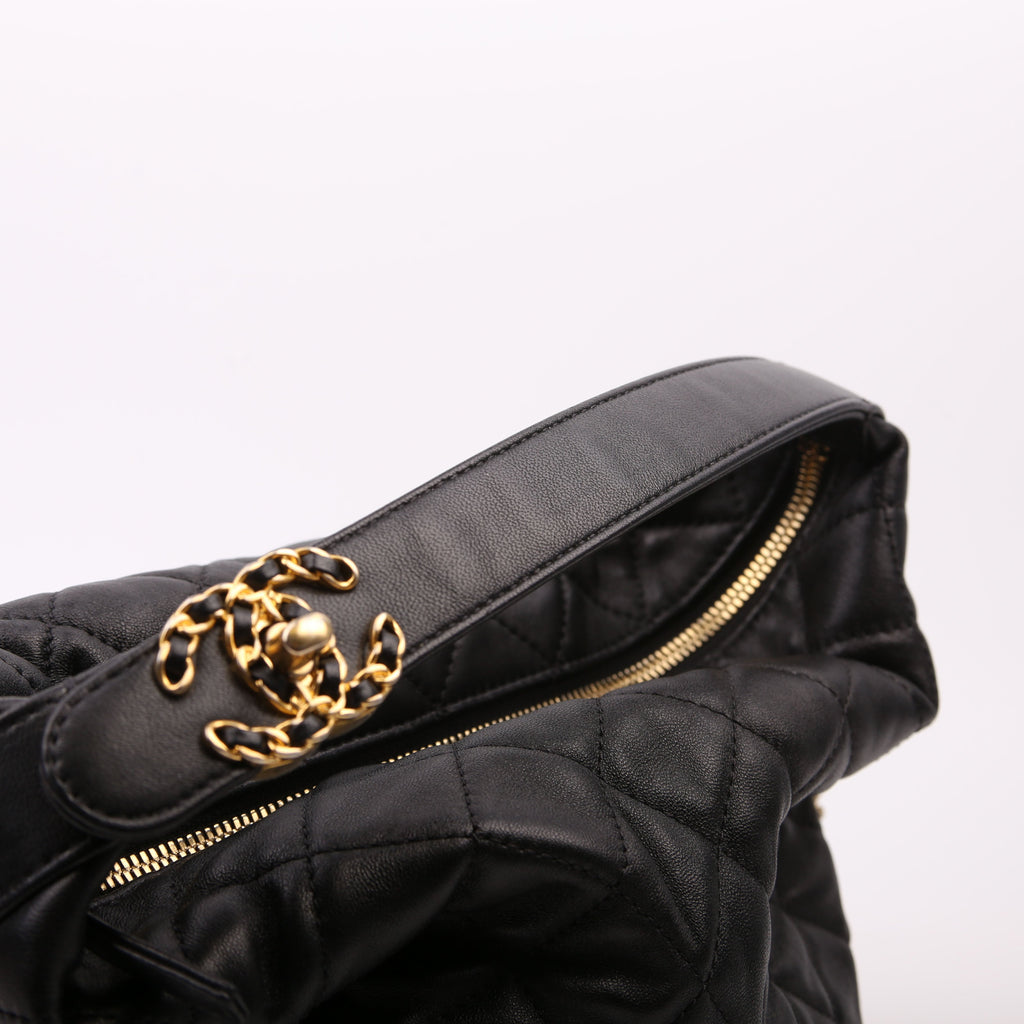 Perfect Meeting Hobo Lambskin 29M Black