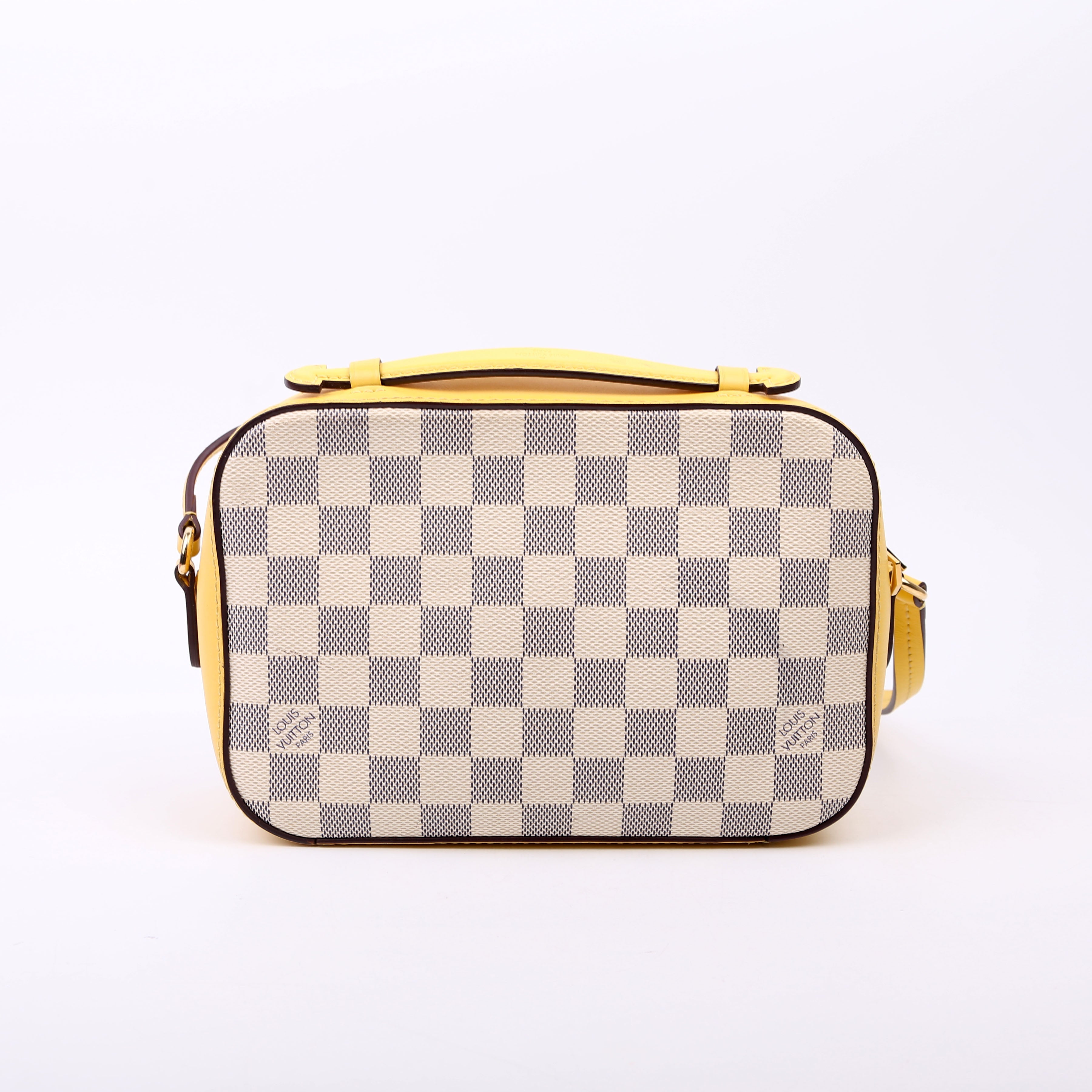 Saintonge Damier Azur Yellow