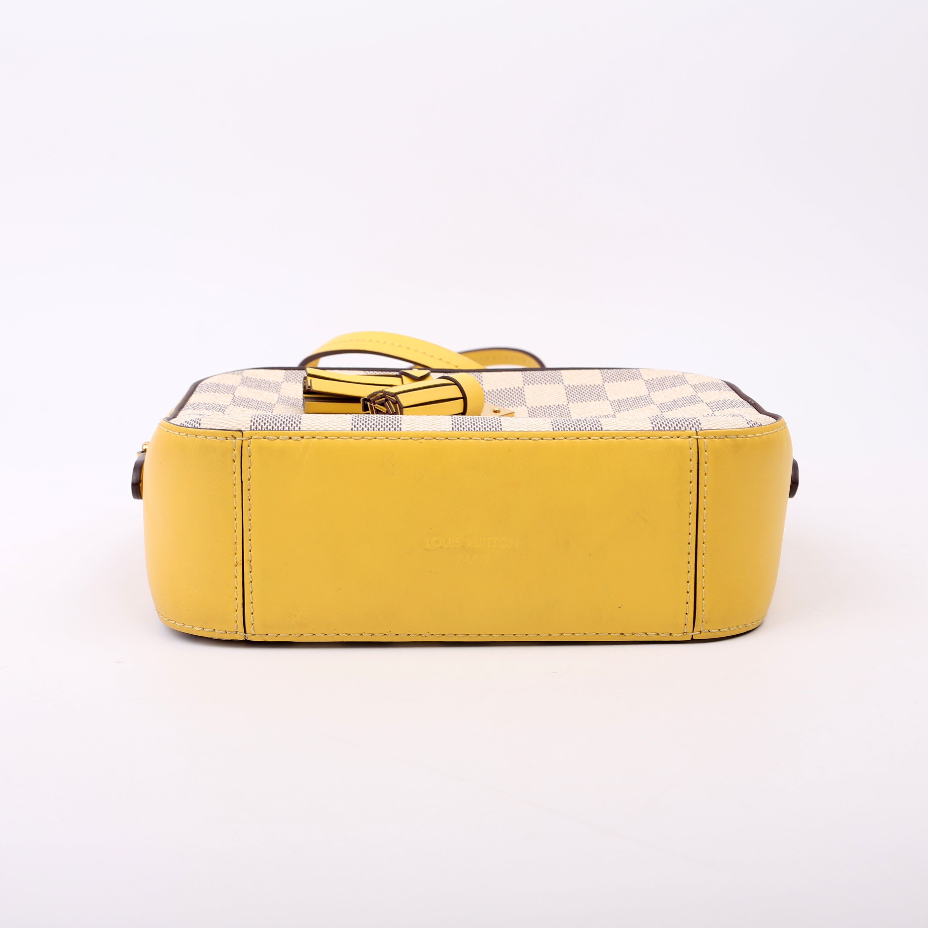 Saintonge Damier Azur Yellow