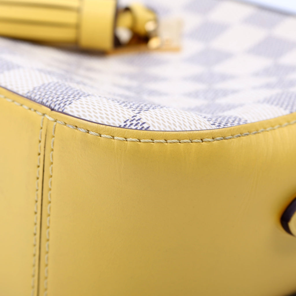 Saintonge Damier Azur Yellow