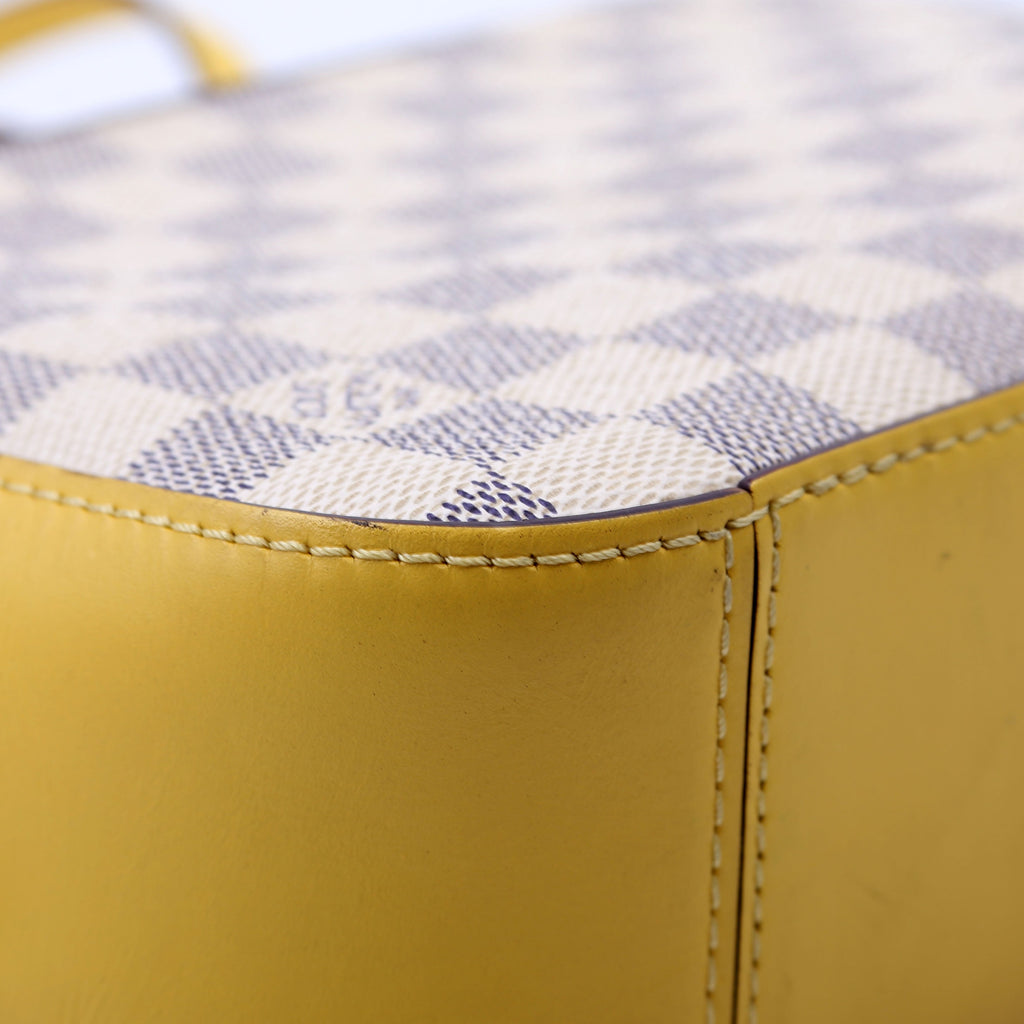 Saintonge Damier Azur Yellow