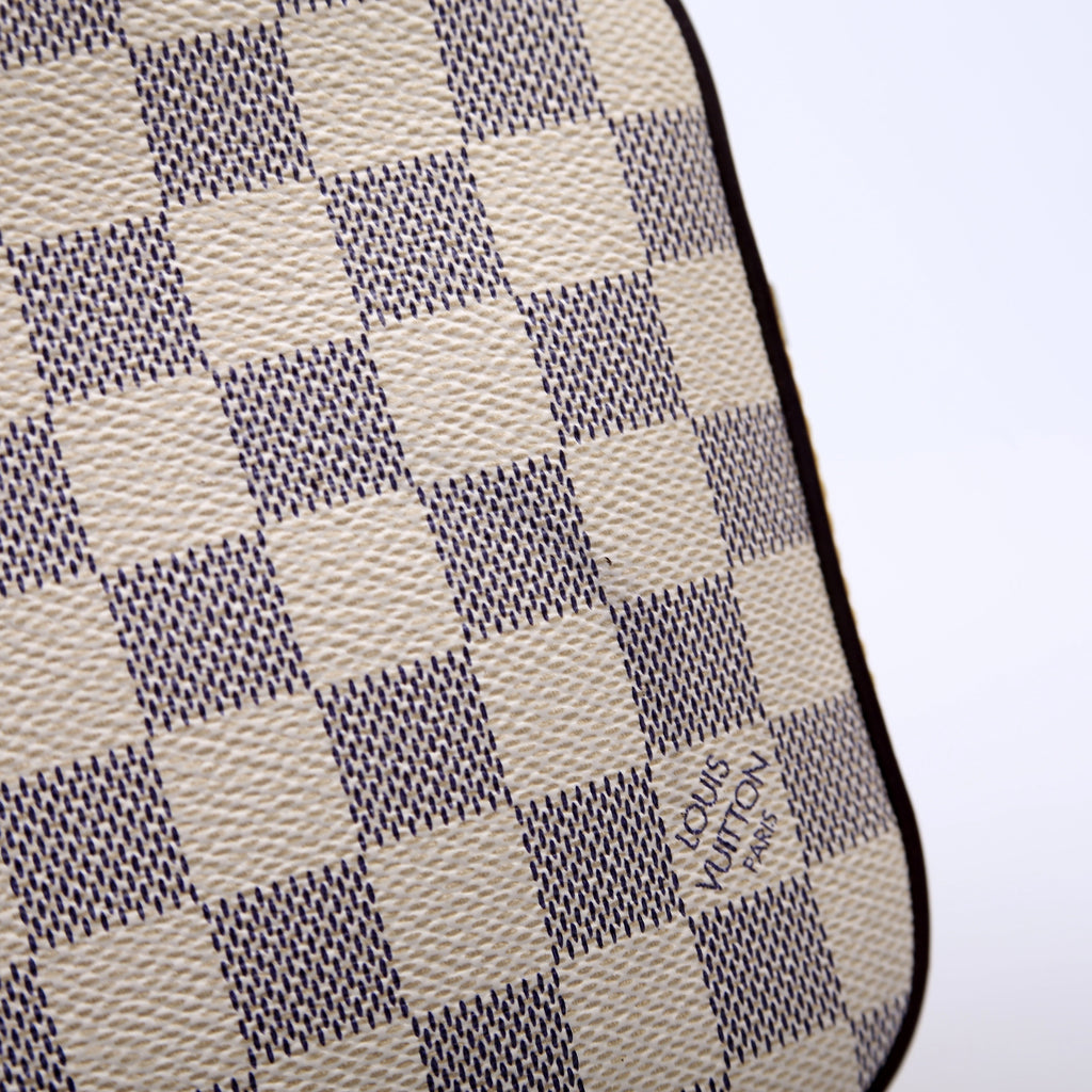 Saintonge Damier Azur Yellow