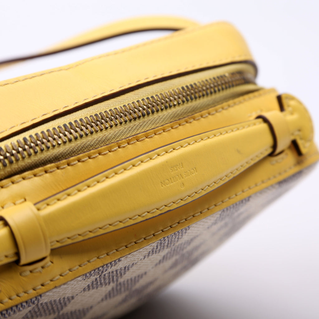 Saintonge Damier Azur Yellow