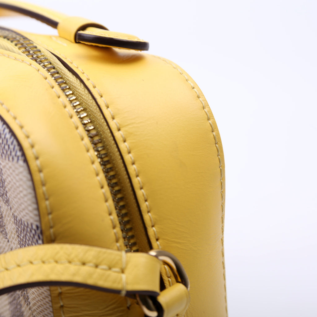 Saintonge Damier Azur Yellow
