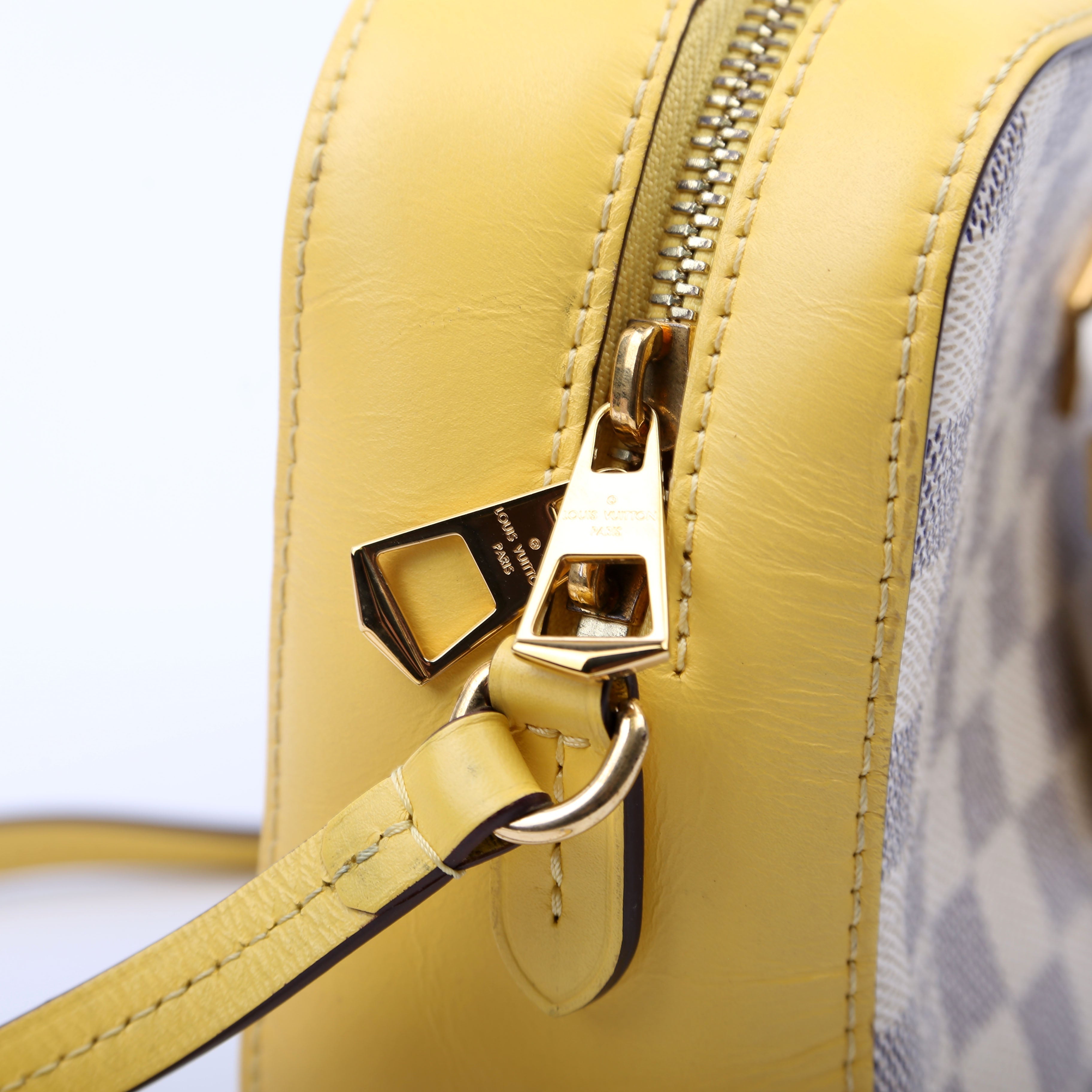 Saintonge Damier Azur Yellow