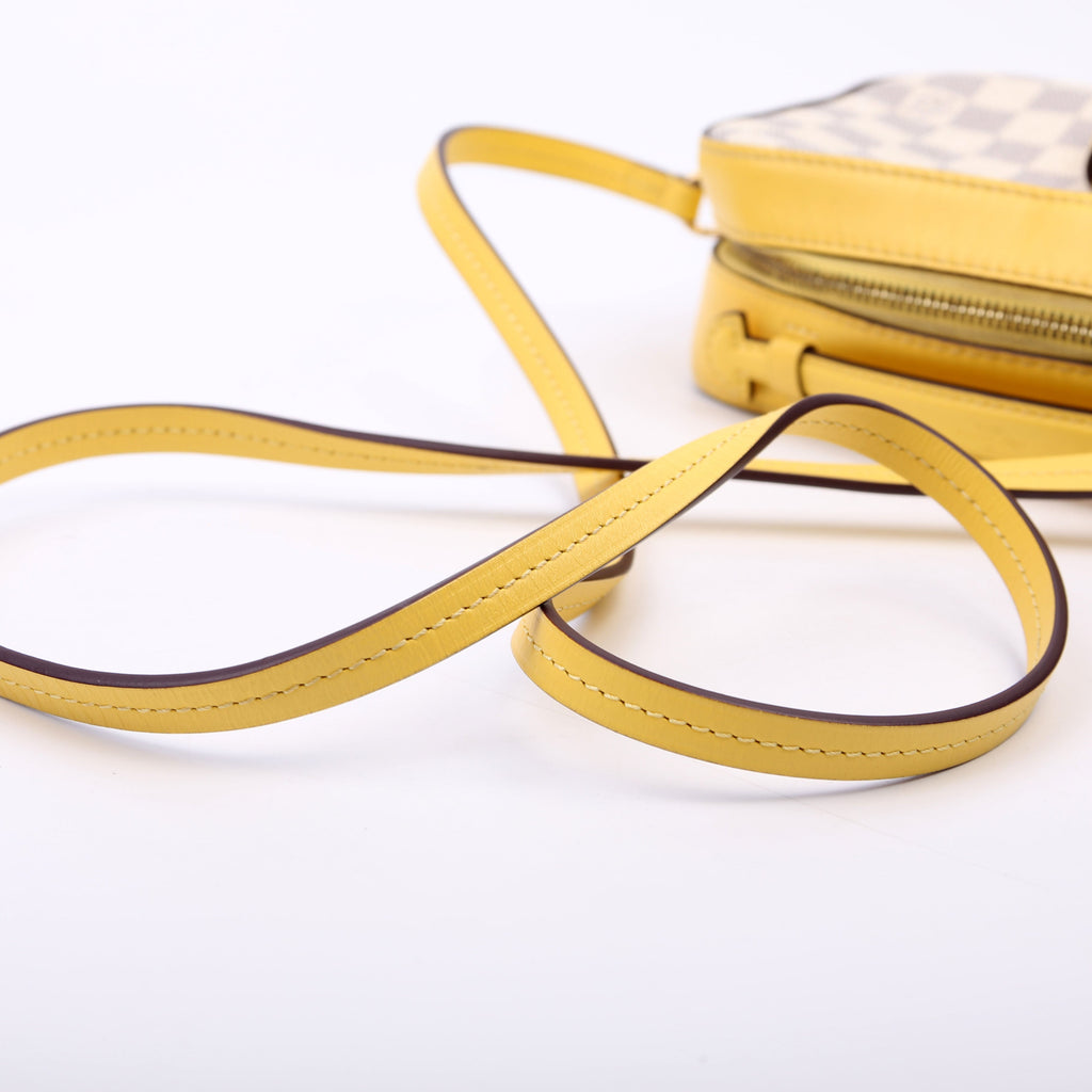 Saintonge Damier Azur Yellow