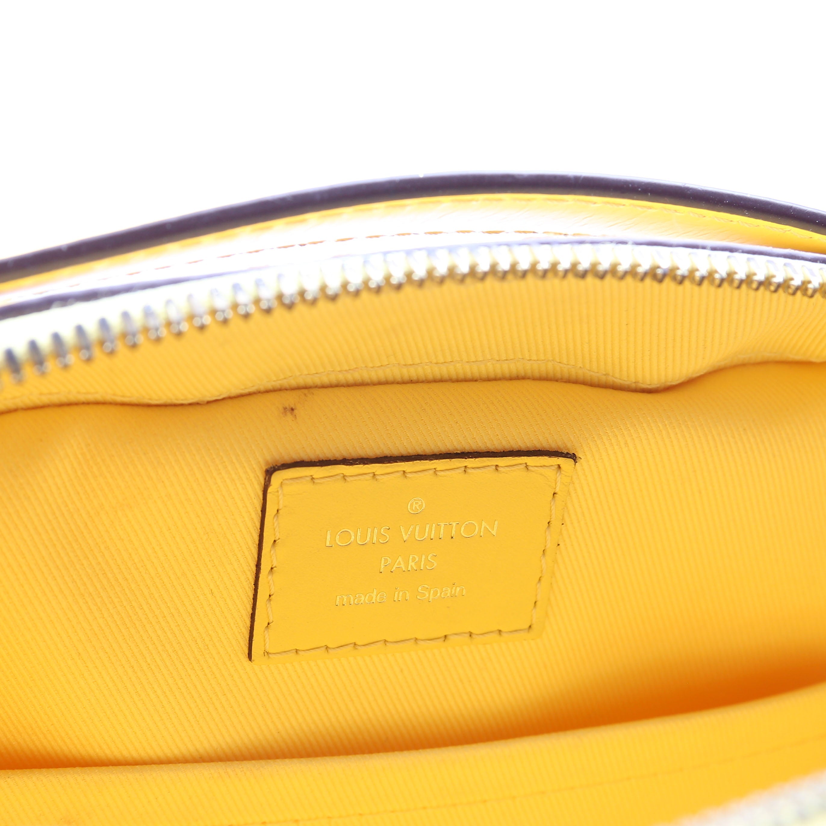 Saintonge Damier Azur Yellow