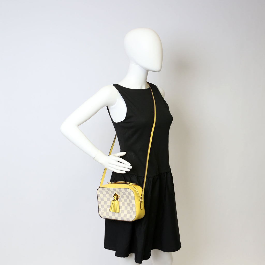 Saintonge Damier Azur Yellow