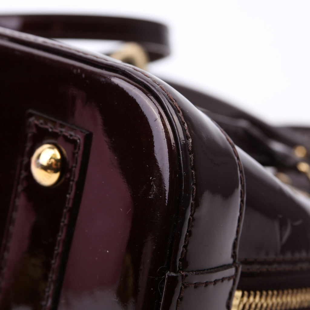 Alma BB Vernis Burgundy