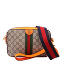 699439 GG Supreme Ophidia Small Wristlet Crossbody Orange