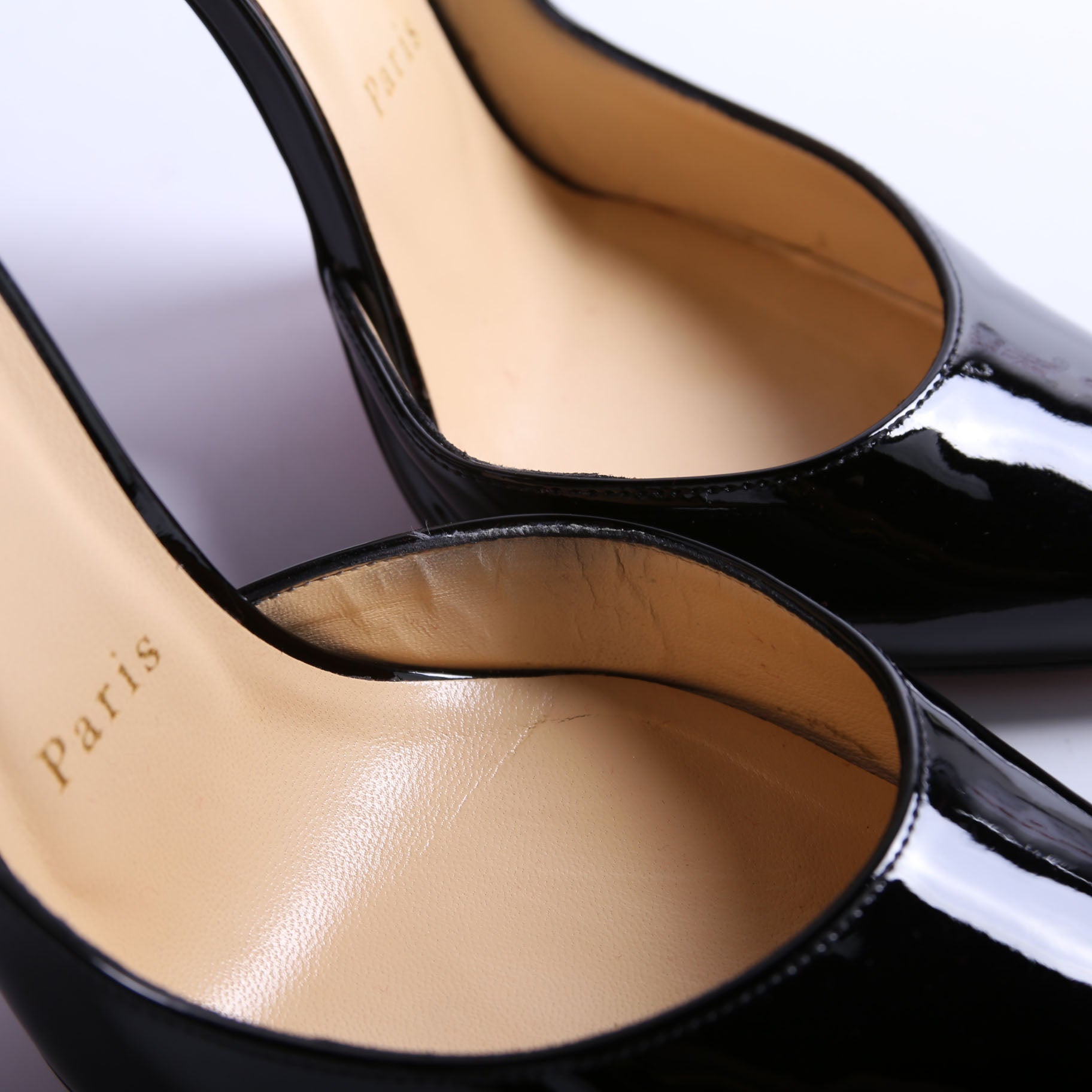 Iriza 100MM Patent Size 38 Black